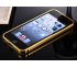 Zrkadlový kryt + bumper iPhone 5/5S/SE - zlatý